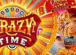Crazy Time Jackpot City Casino Game